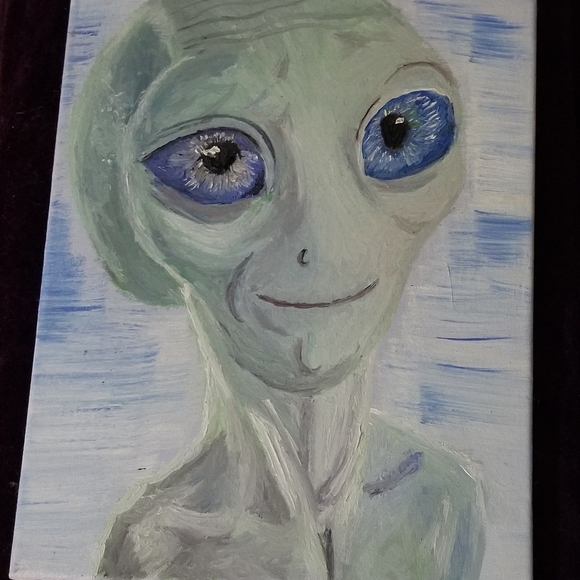 Paul Alien Portrait - Picture 1 of 1